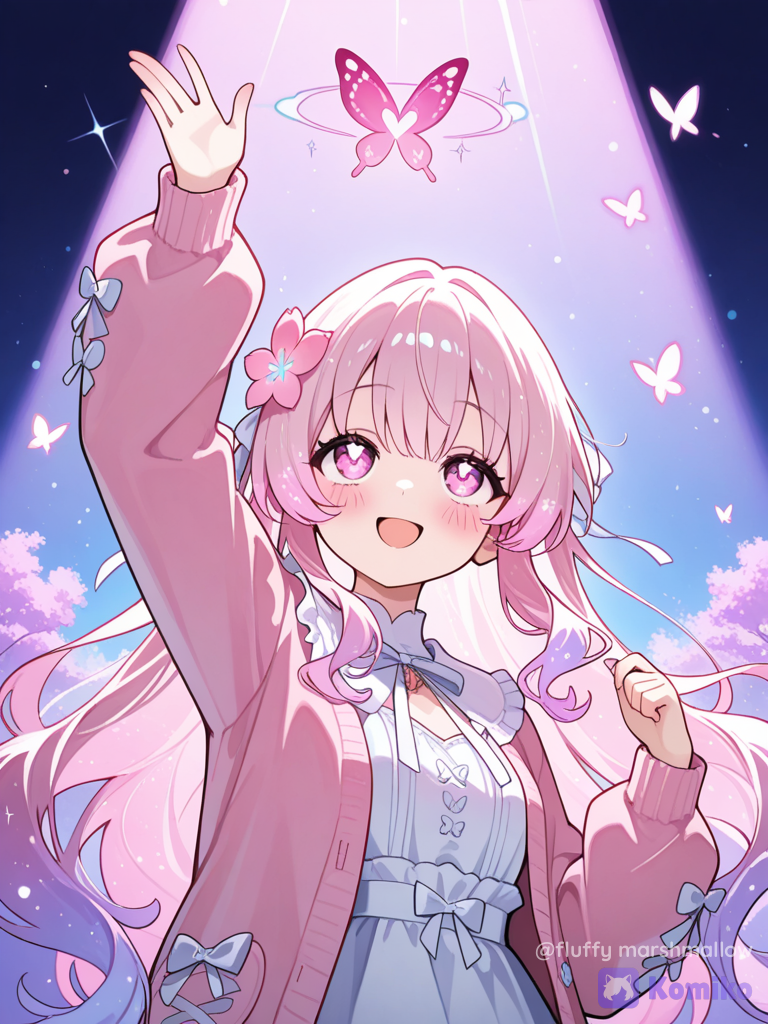 Butterfly Magic with Pinkie 🌸🦋