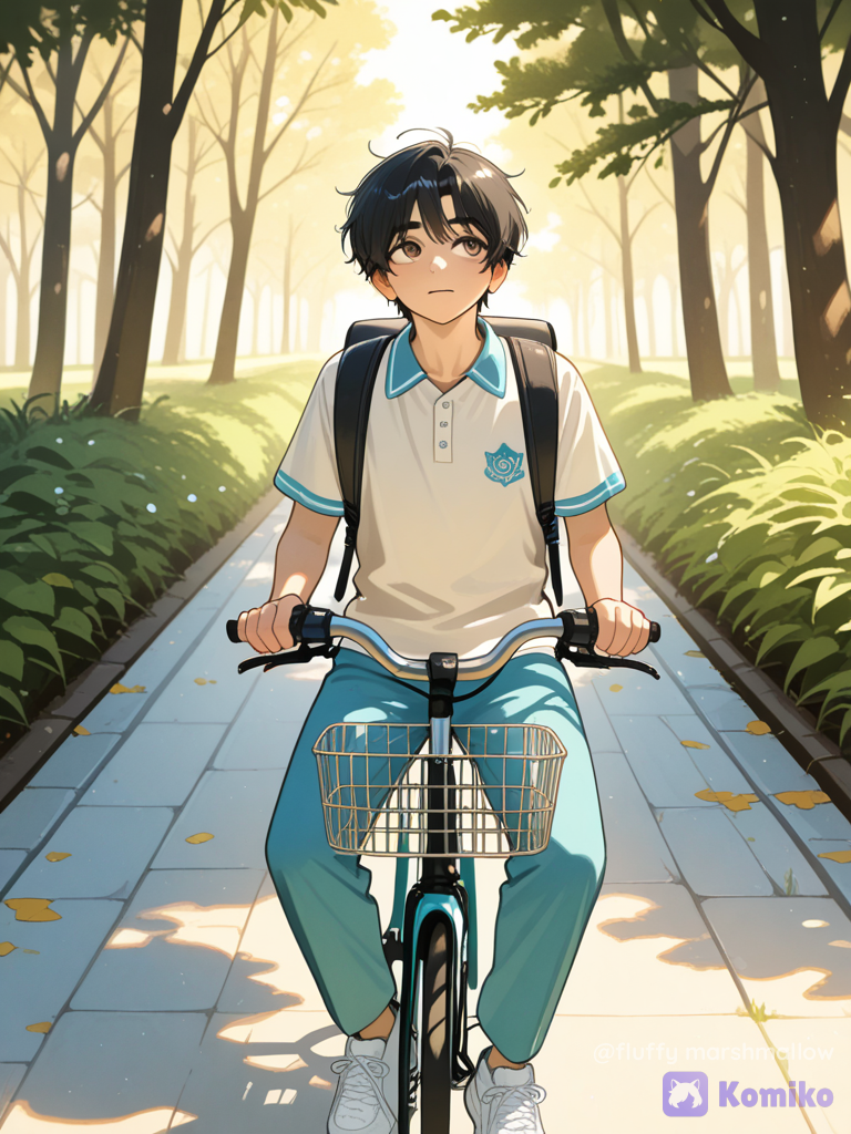 Sunny Bike Ride Vibes 🌞🚲