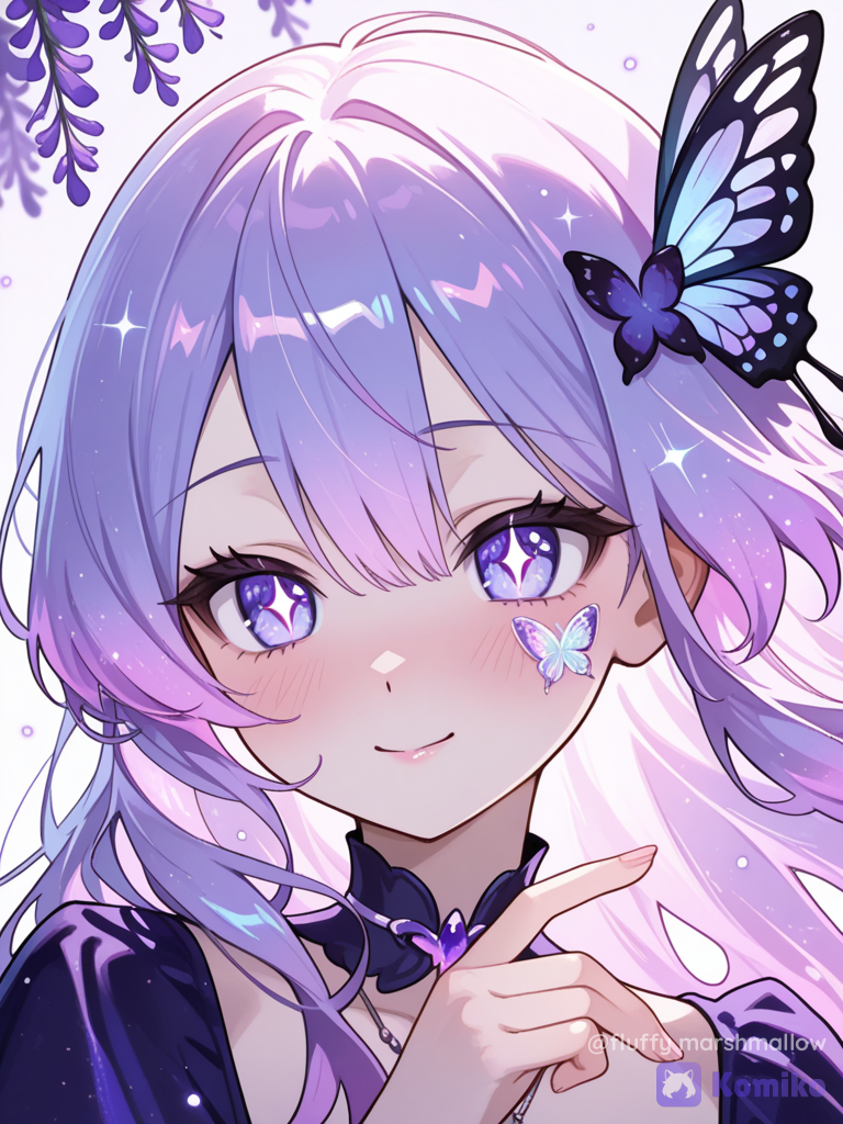 Lavender Butterfly Dreams 🦋💜