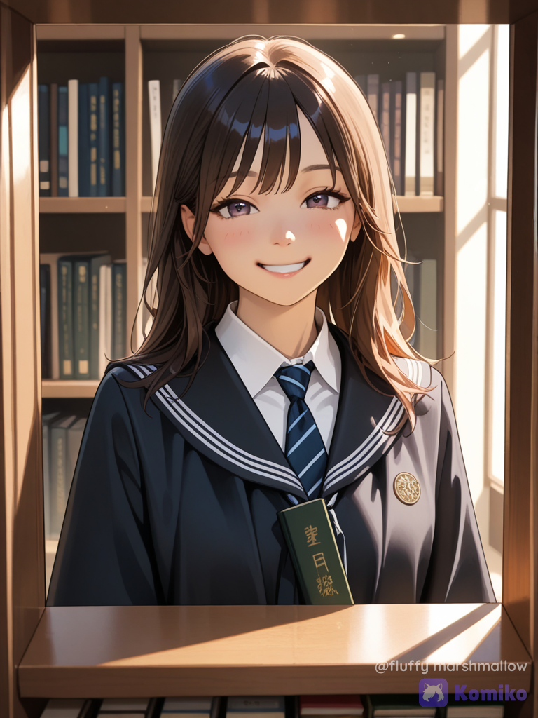 Library Smiles & Sunshine 📚✨