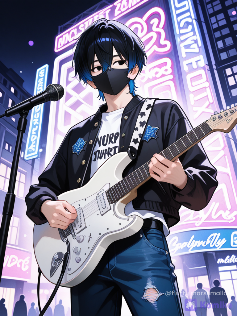 Neon Guitar Nights 🎸🌃