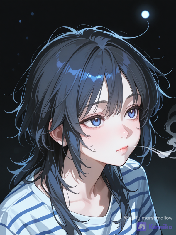 Moonlit Thoughts 🌙💭