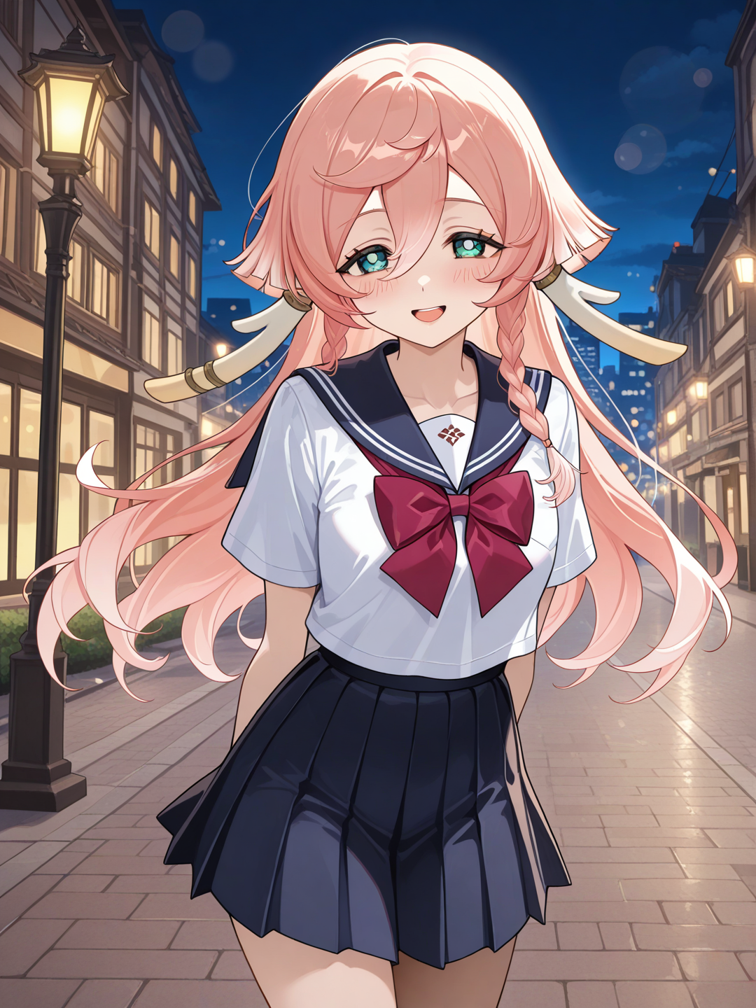 Go out into the city at night