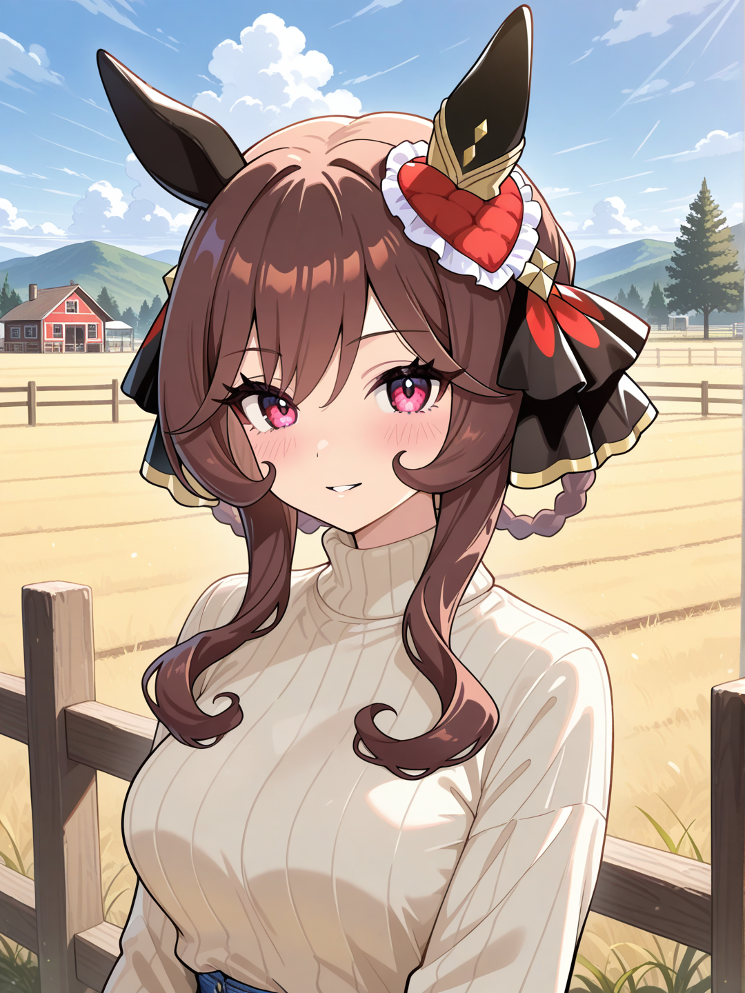Visiting a farm