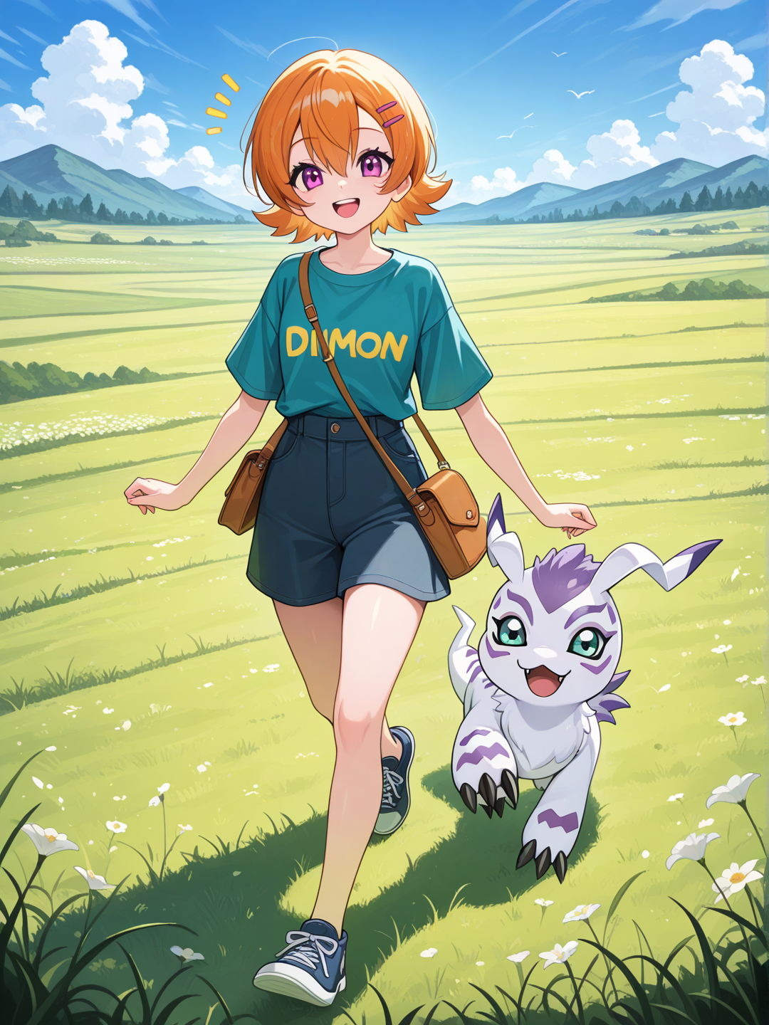 A walk in the field
