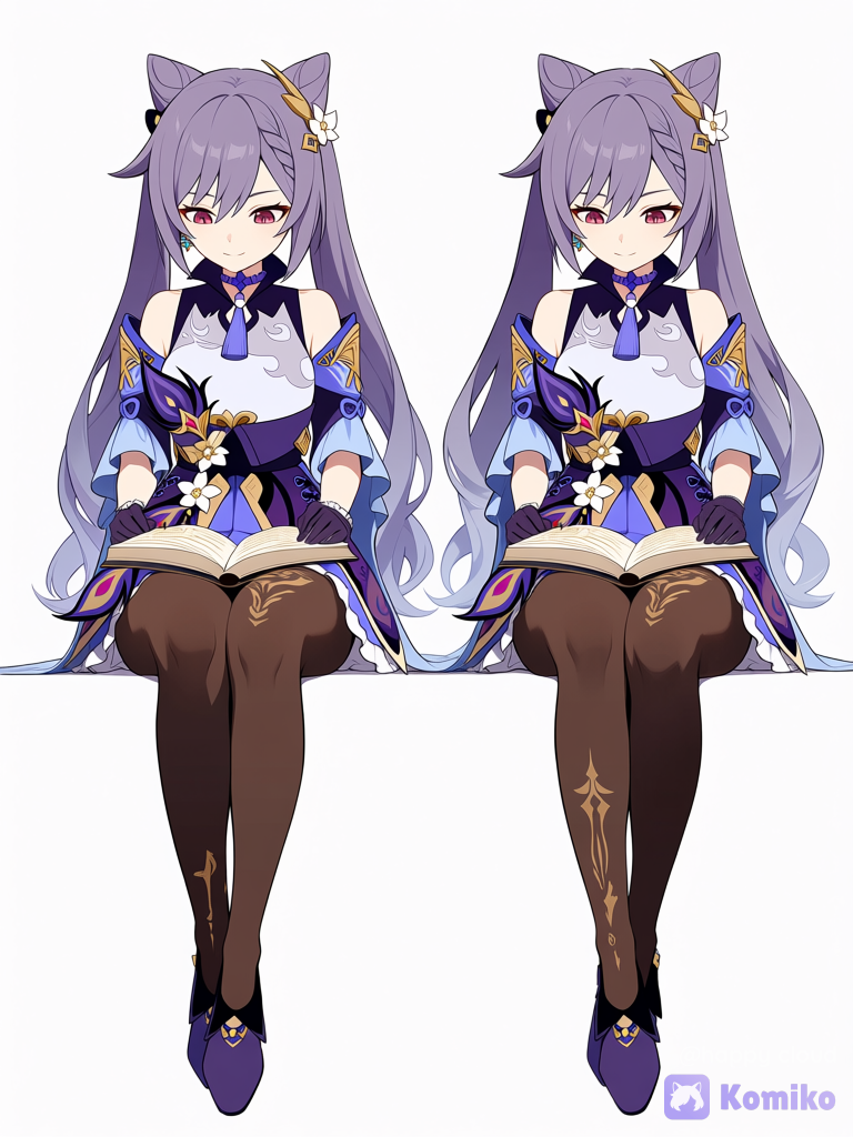 keqing reading
