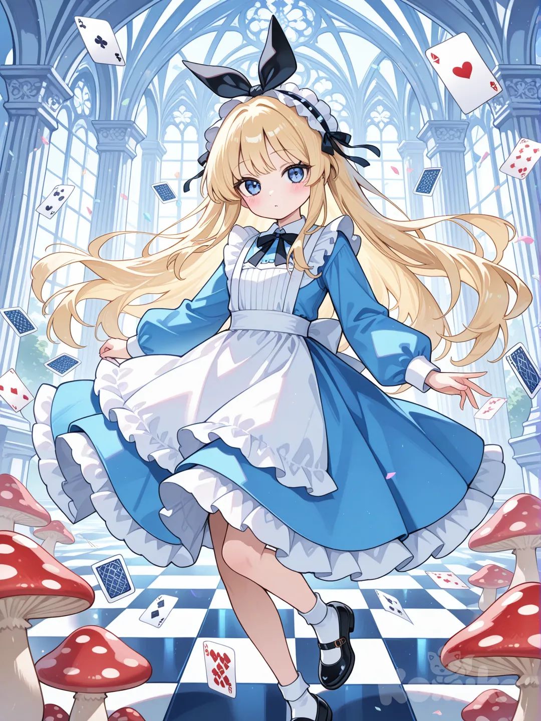 AIアート: alice in wonderland | KomikoAI