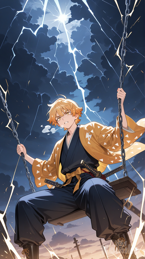 Fondo de pantalla Zenitsu