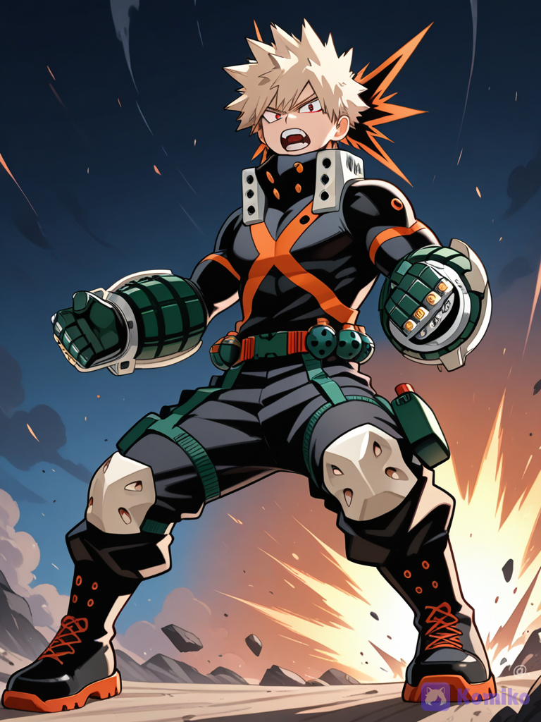 Bakugo em guerra