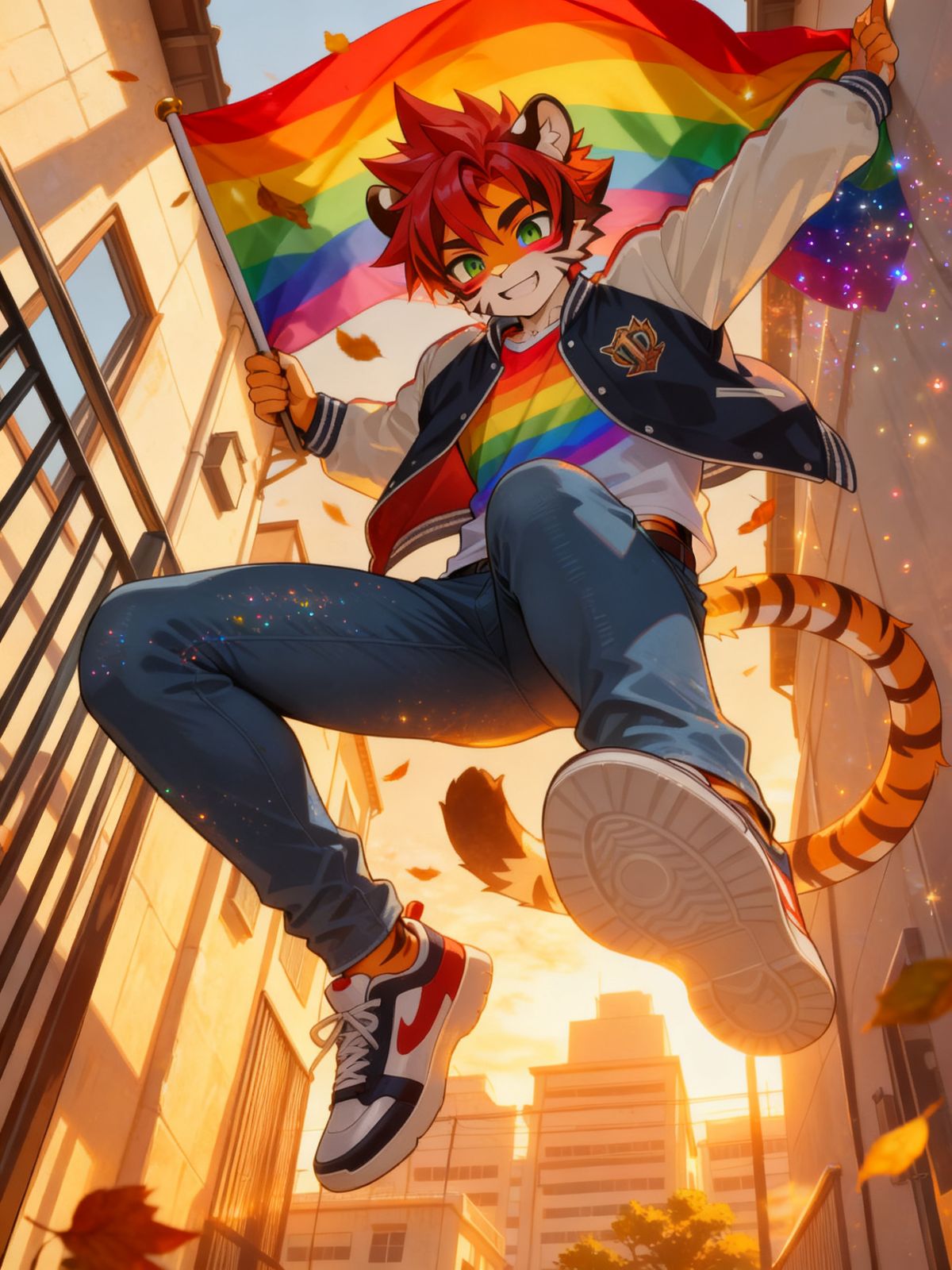 "Have a super-duper happy Pride Month, everyone!"