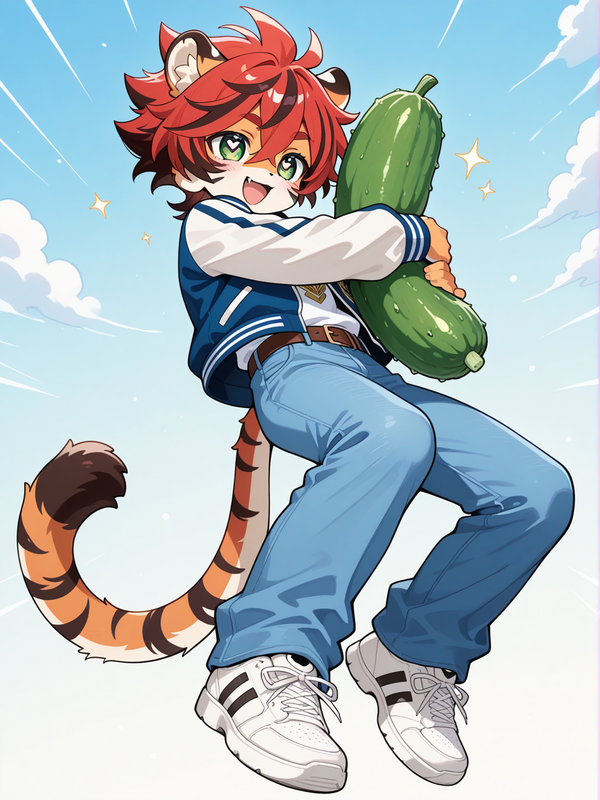 Jonny falls in love with a cucumber.
