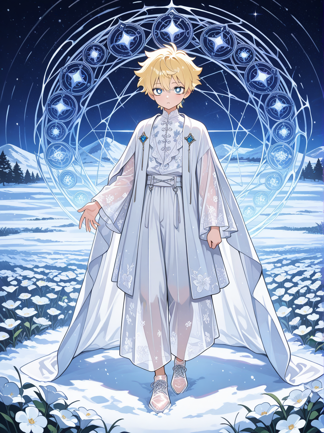 The Young White Prince