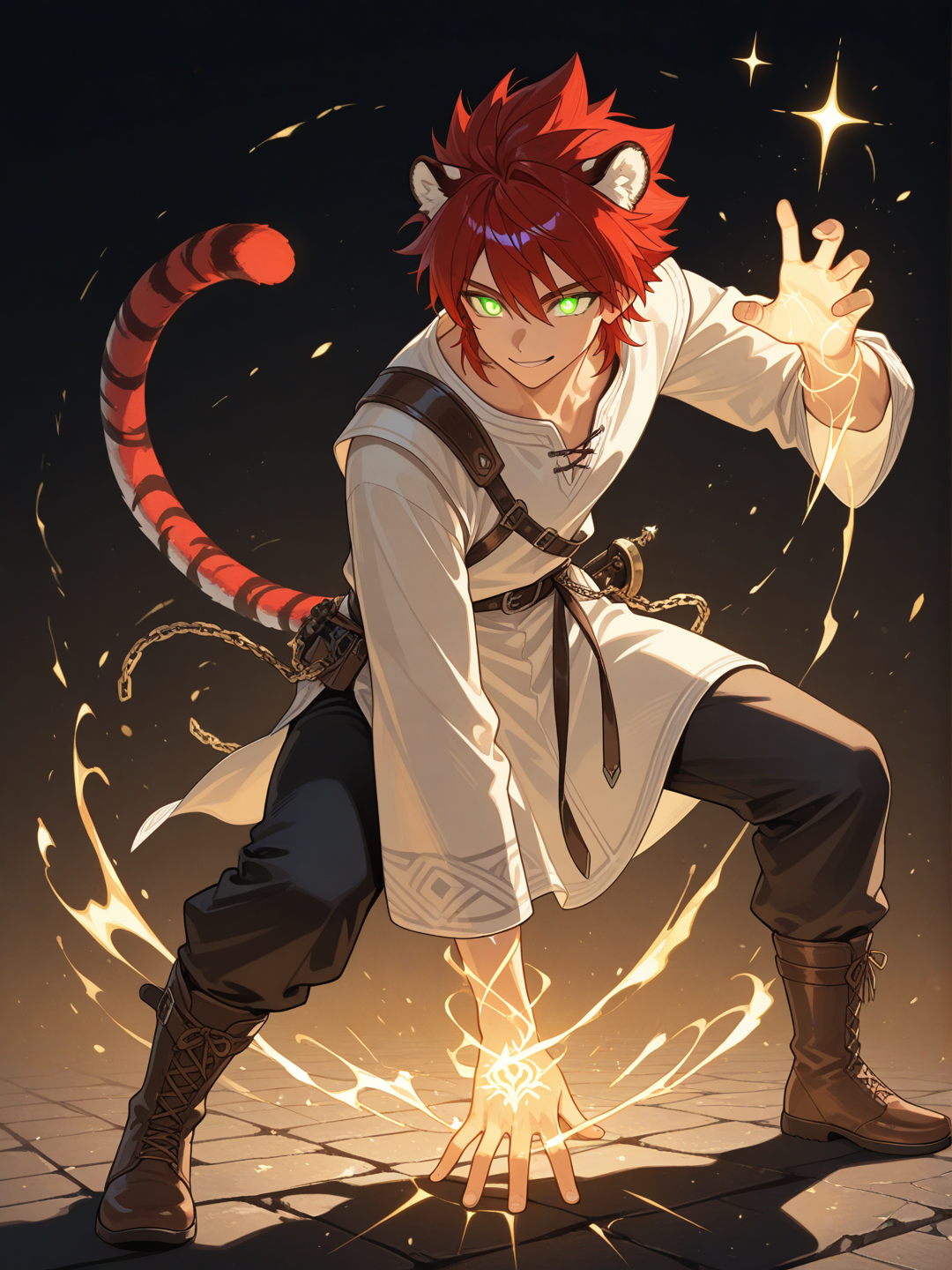 The young Temple Guardian