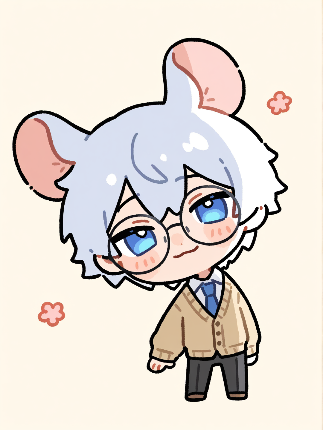 "I´m cute! Give me cheese!"
