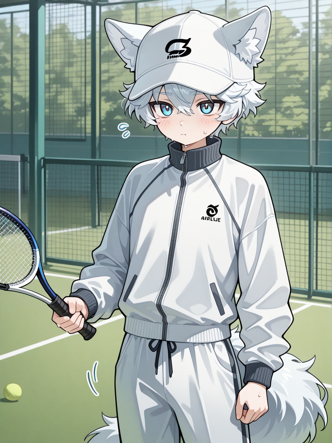 "Tennis, huh?"