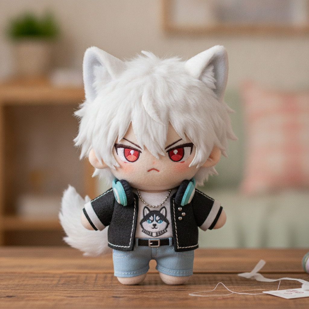 The Aki "I'm Not Cute!" plush toy!