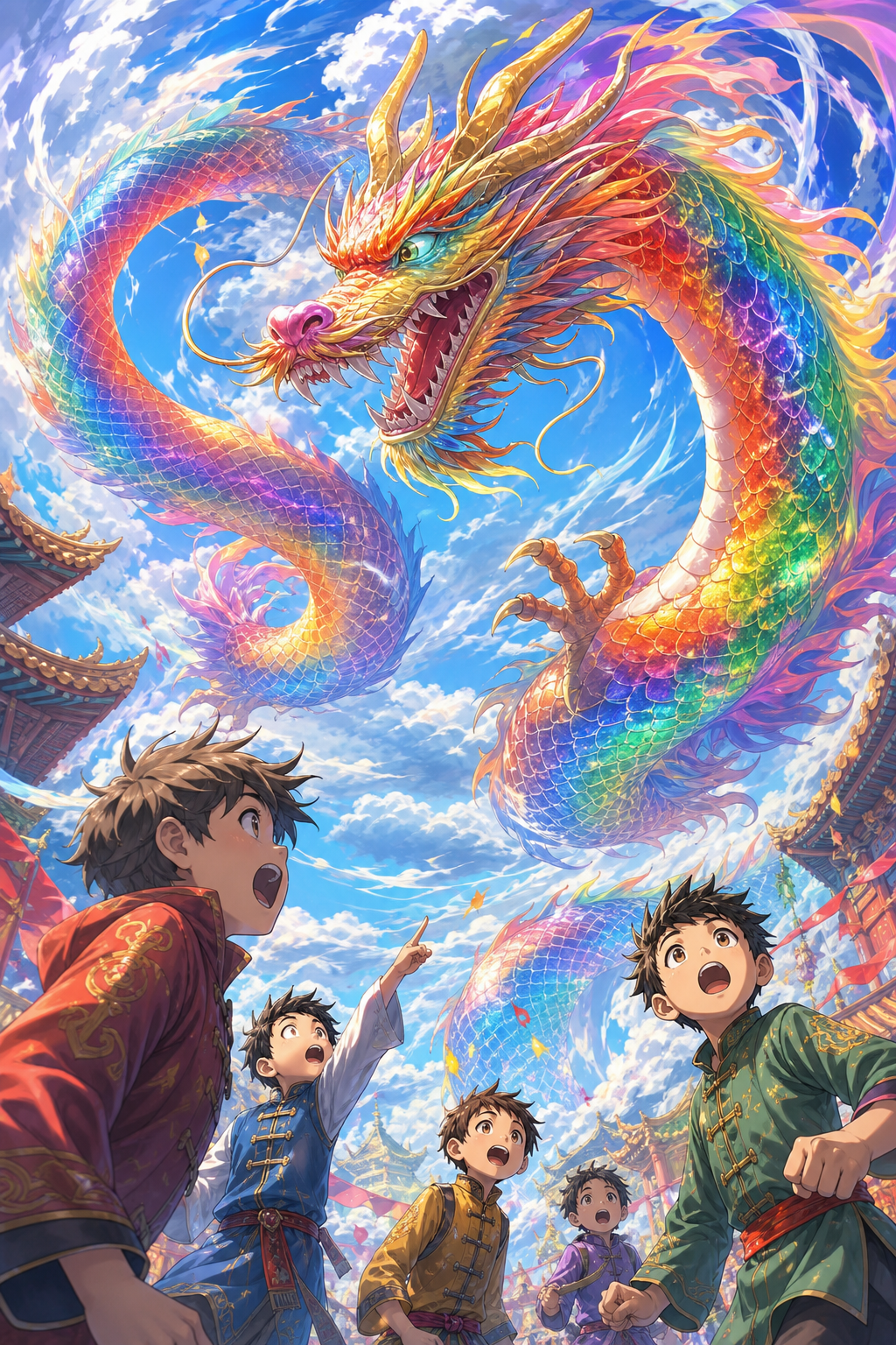The Sacred Gay Rainbow Dragon