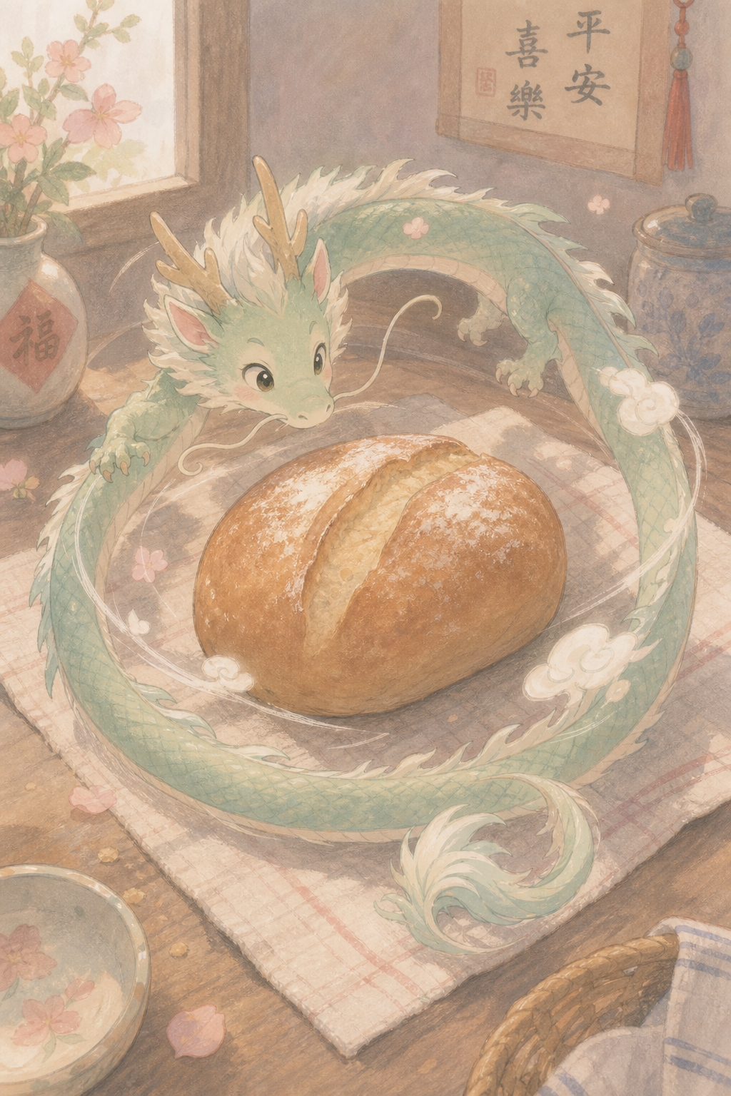🐉"What this? Smells good!"🐉