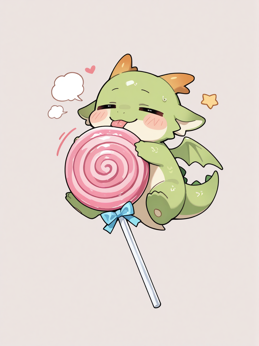 "My lollipop!"