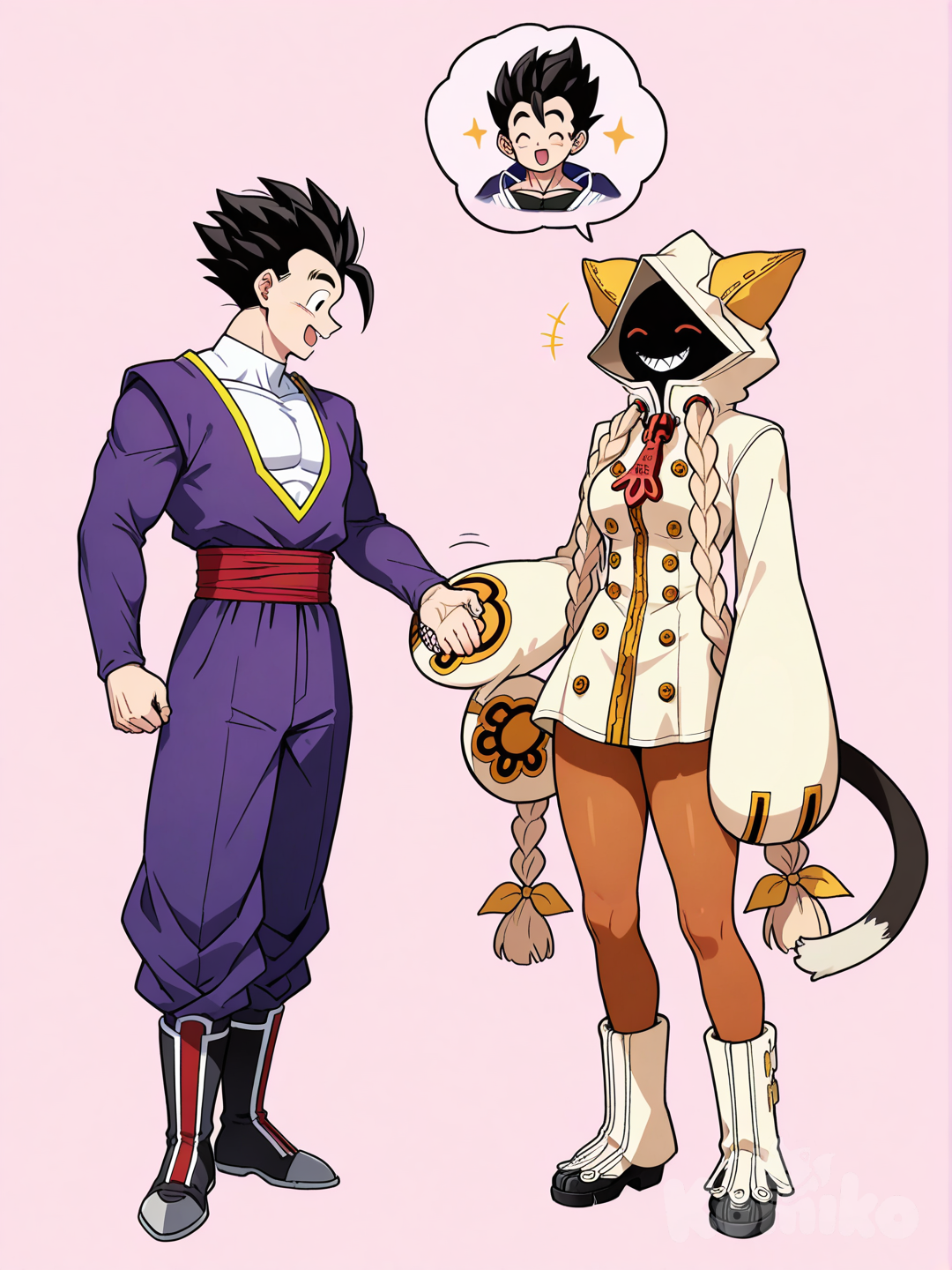 Gohan conoce a Taokaka 