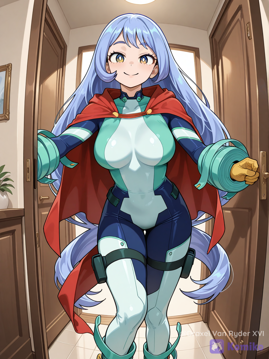 La heroína Nejire Hadou, vino a darte una visita