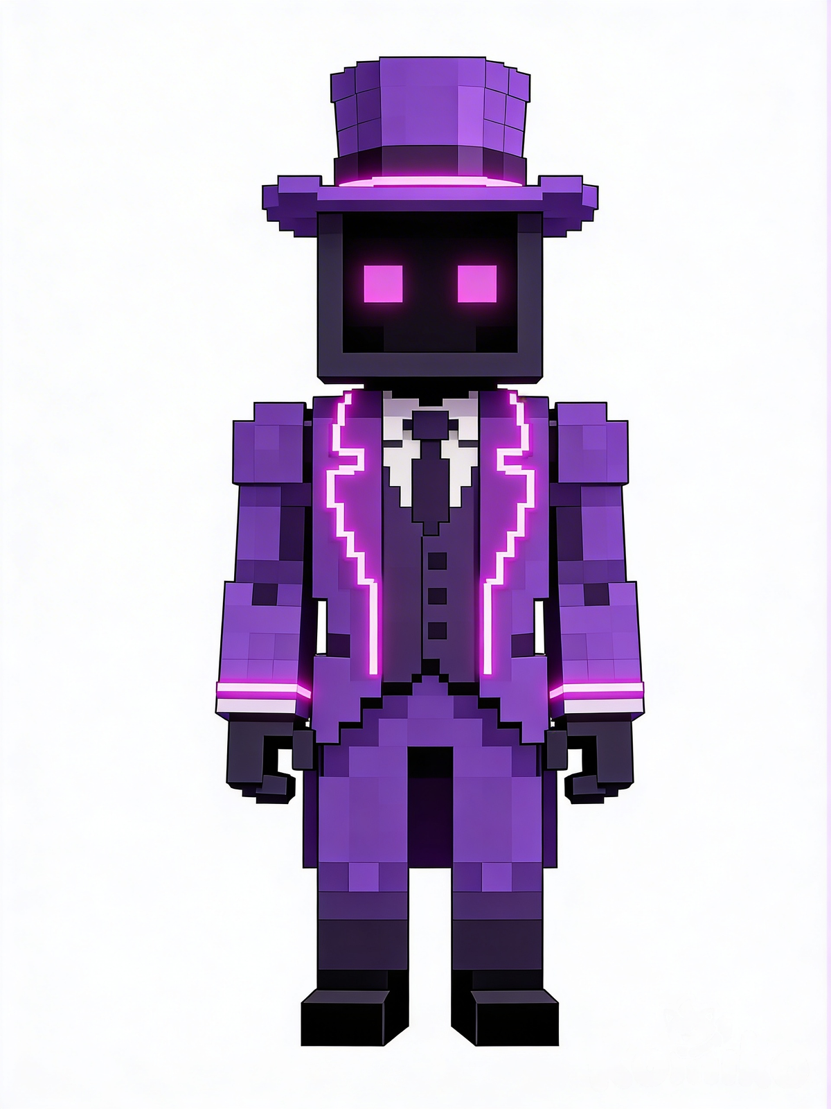 Enderman merchant from Minecraft