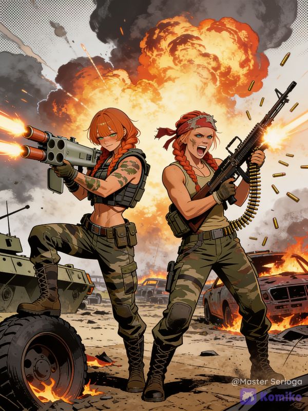 Sigrid and Helga BROFORCE (A lousy attempt)