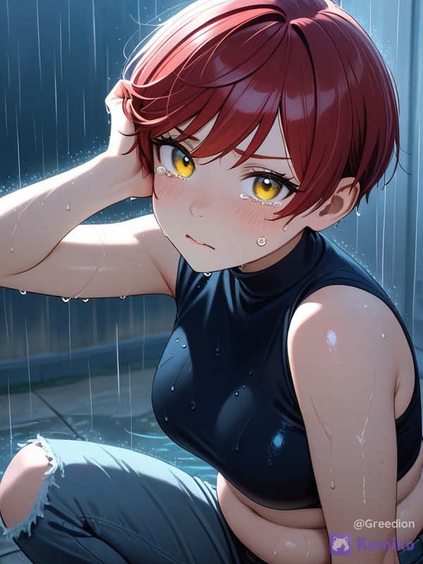 Who dare making my Aria cry?!
