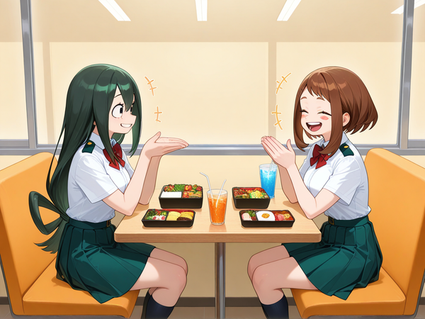 MHA Uraraka＆Asui