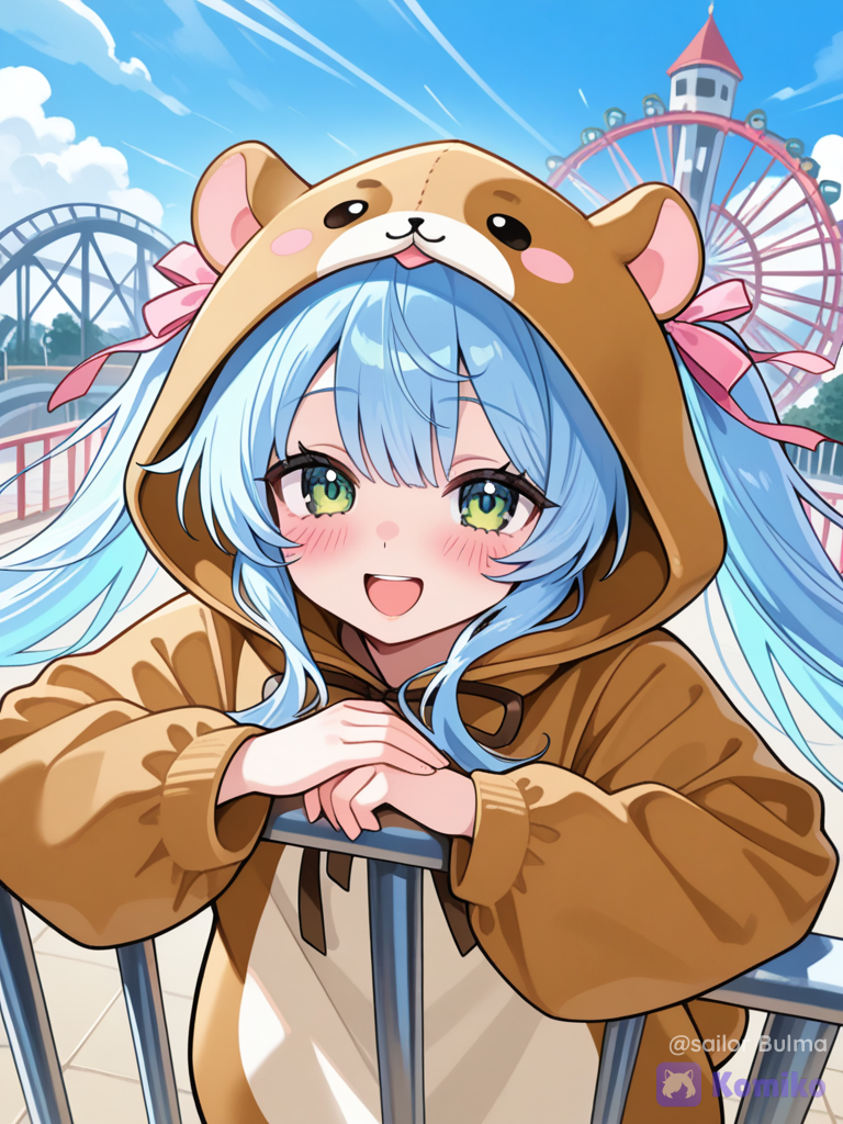 Tenue cosplay hamster