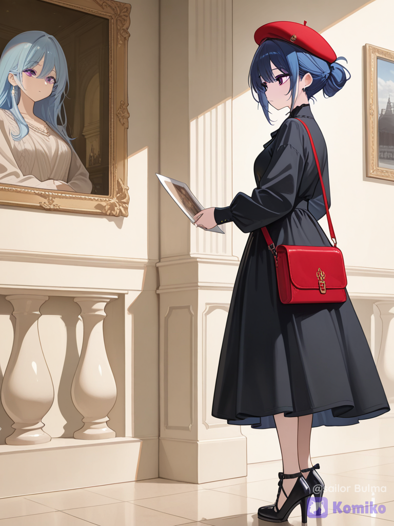 Une visite à un musée