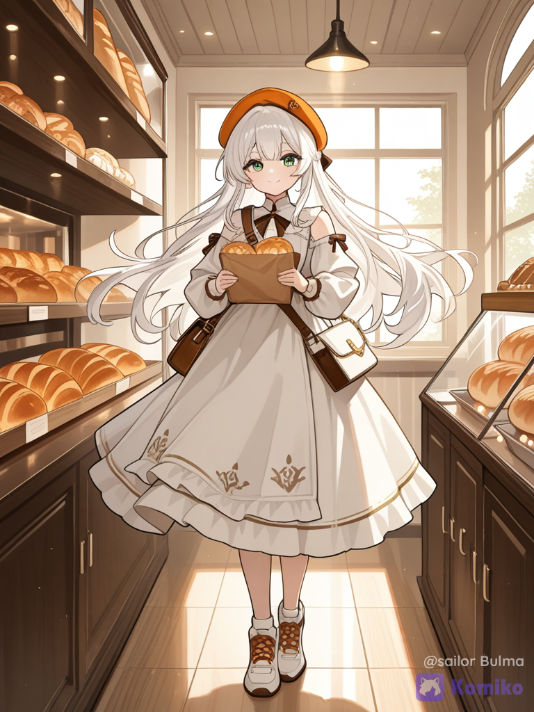 Dans une boulangerie