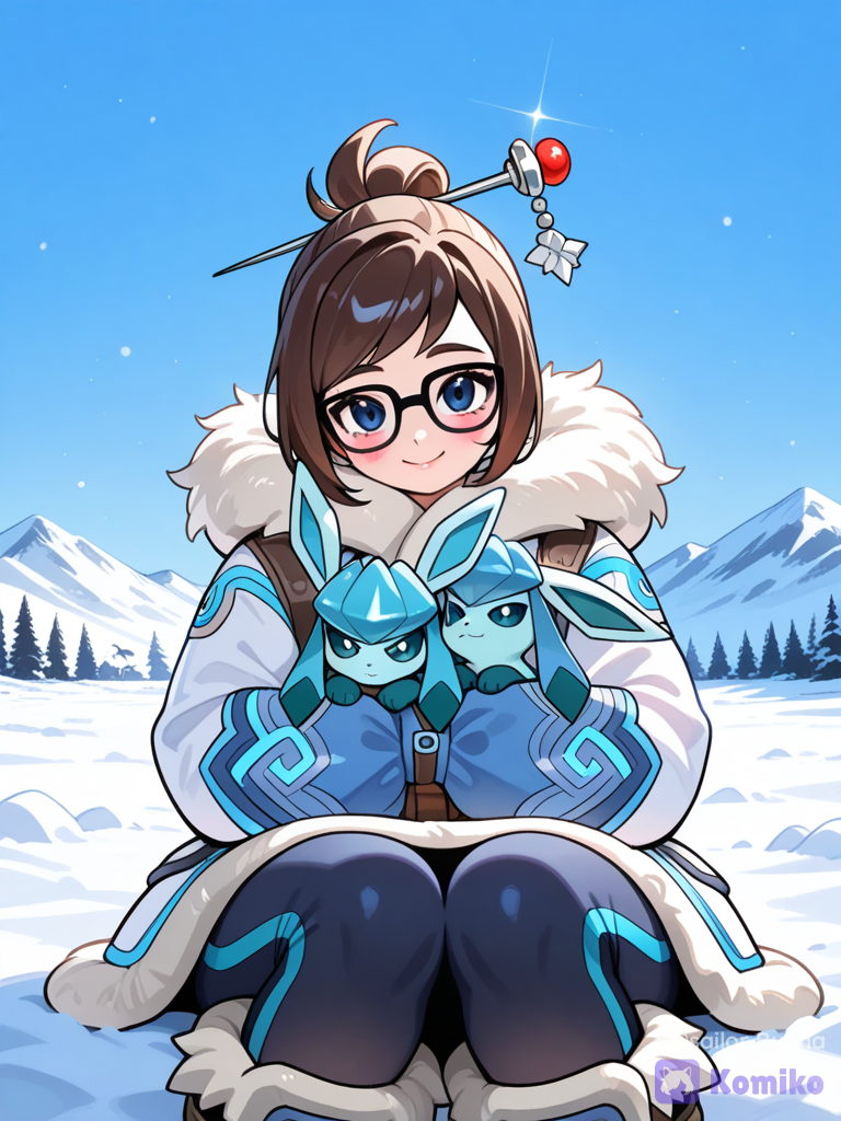 Mei avec deux Givrali