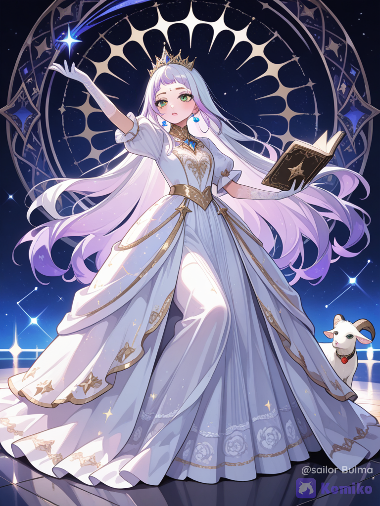 Une princesse signe du Capricorne