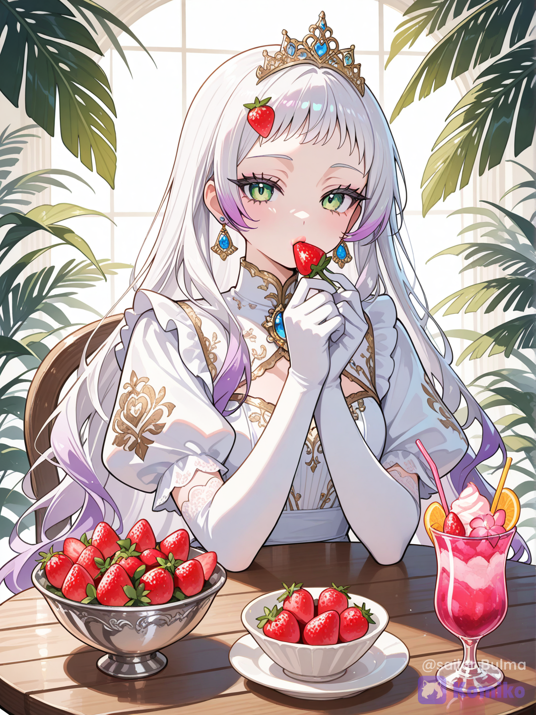 Le goûter de la princesse gourmande