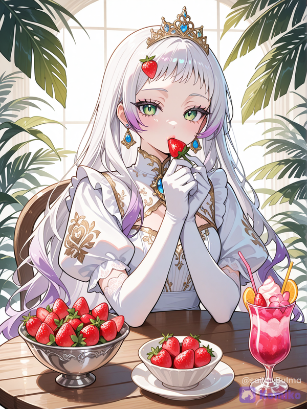 Le goûter de la princesse gourmande