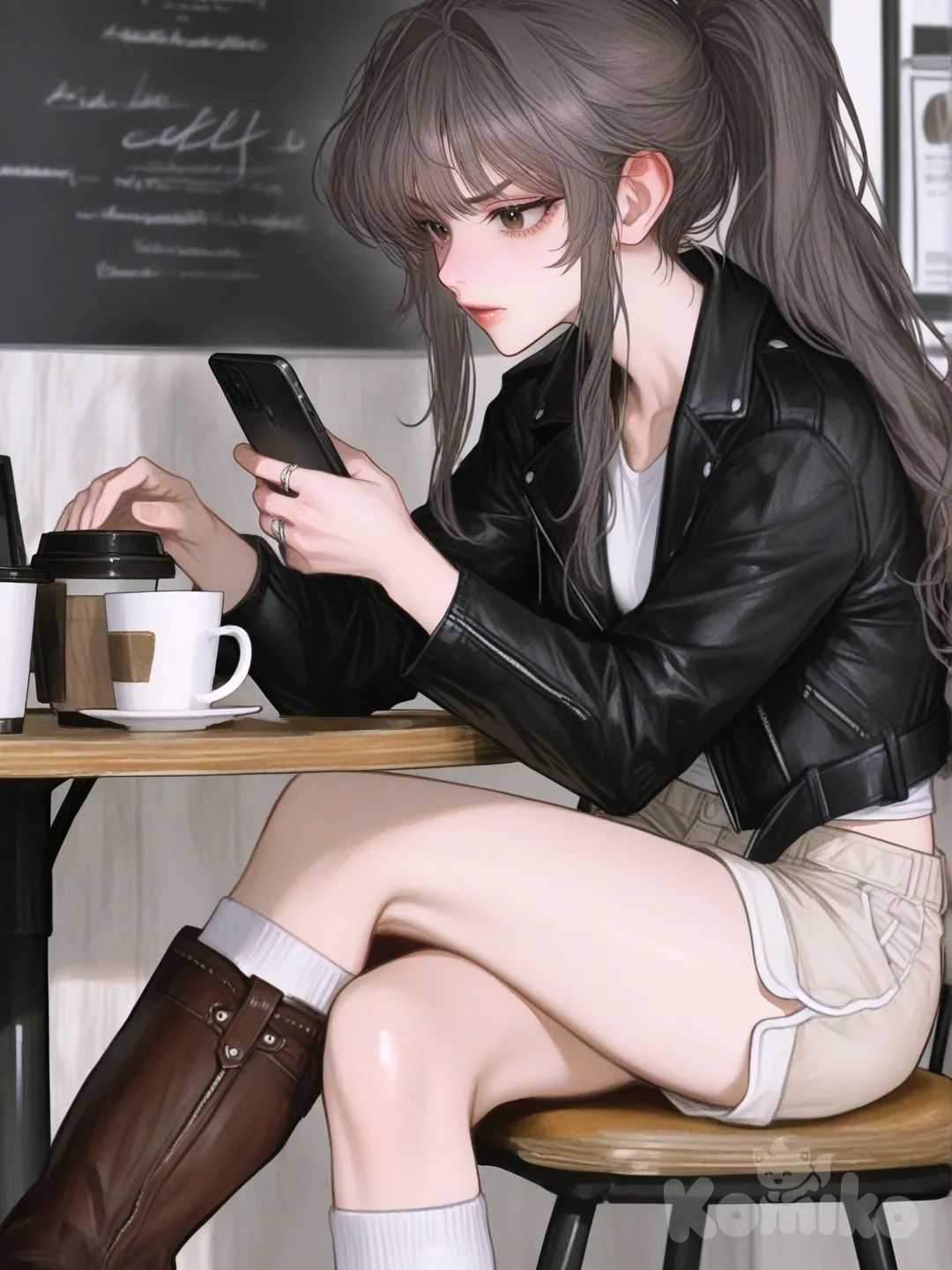 cafe girl