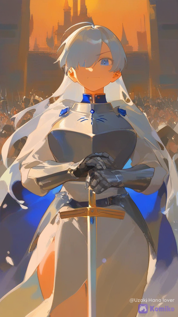 Queen Hana leads her troops into war