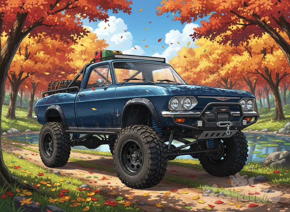 Custom 67 Chevy Corvair