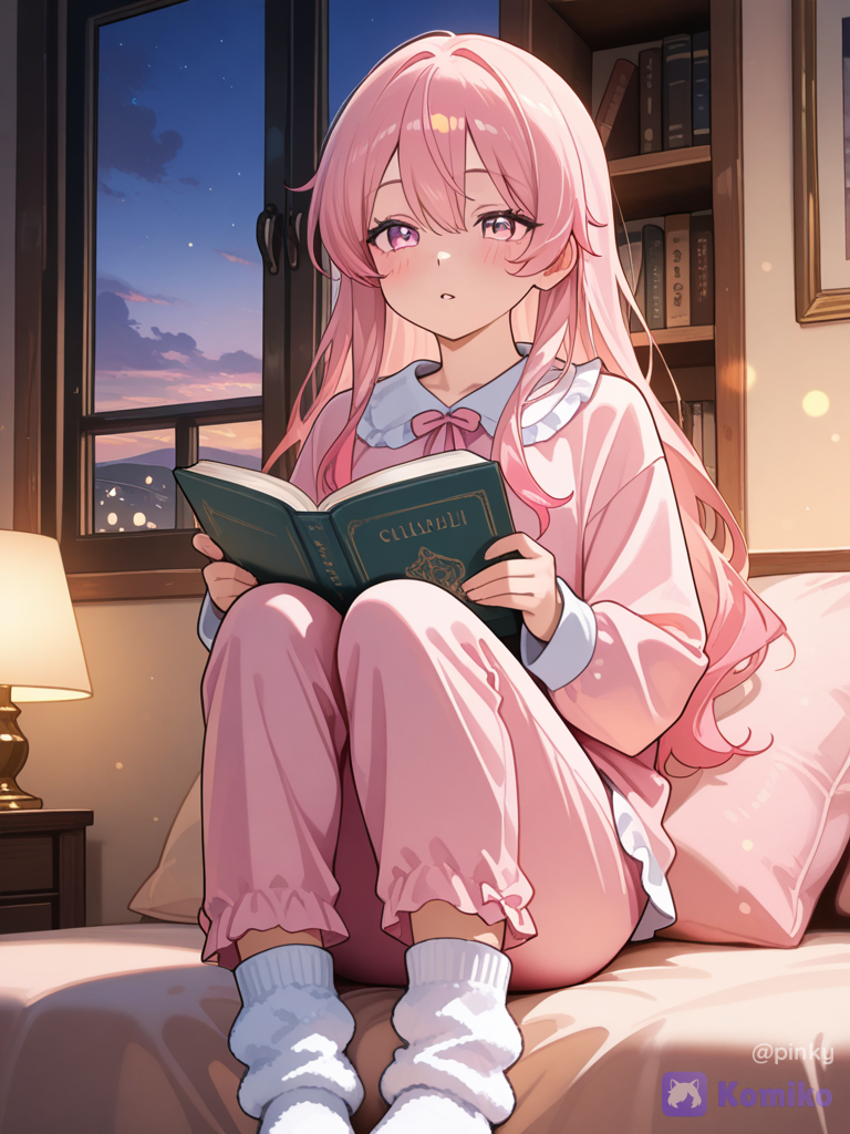 Reading book