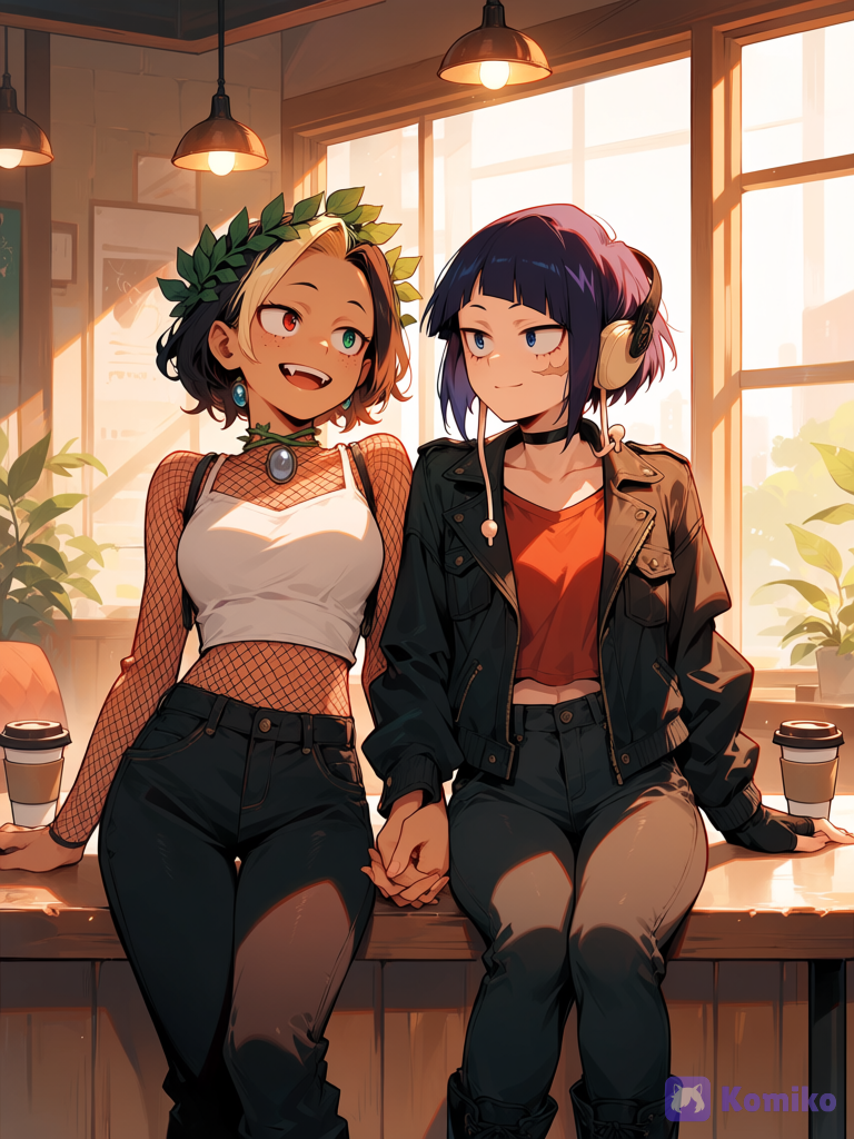 They are cute together
