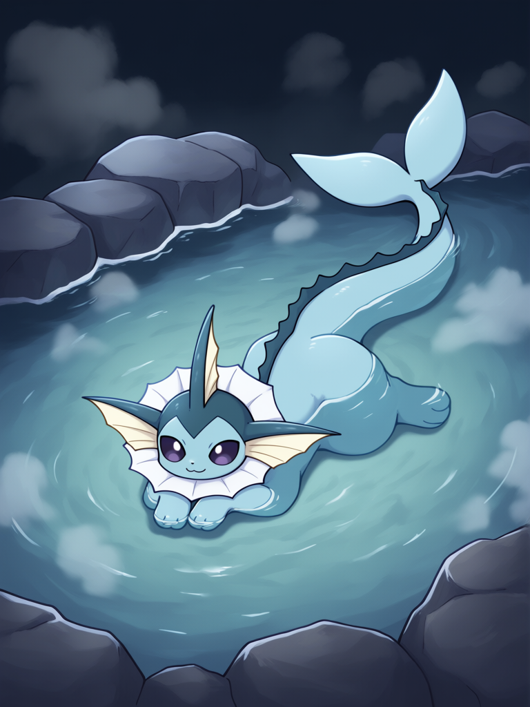 Cartoon Vapoeon