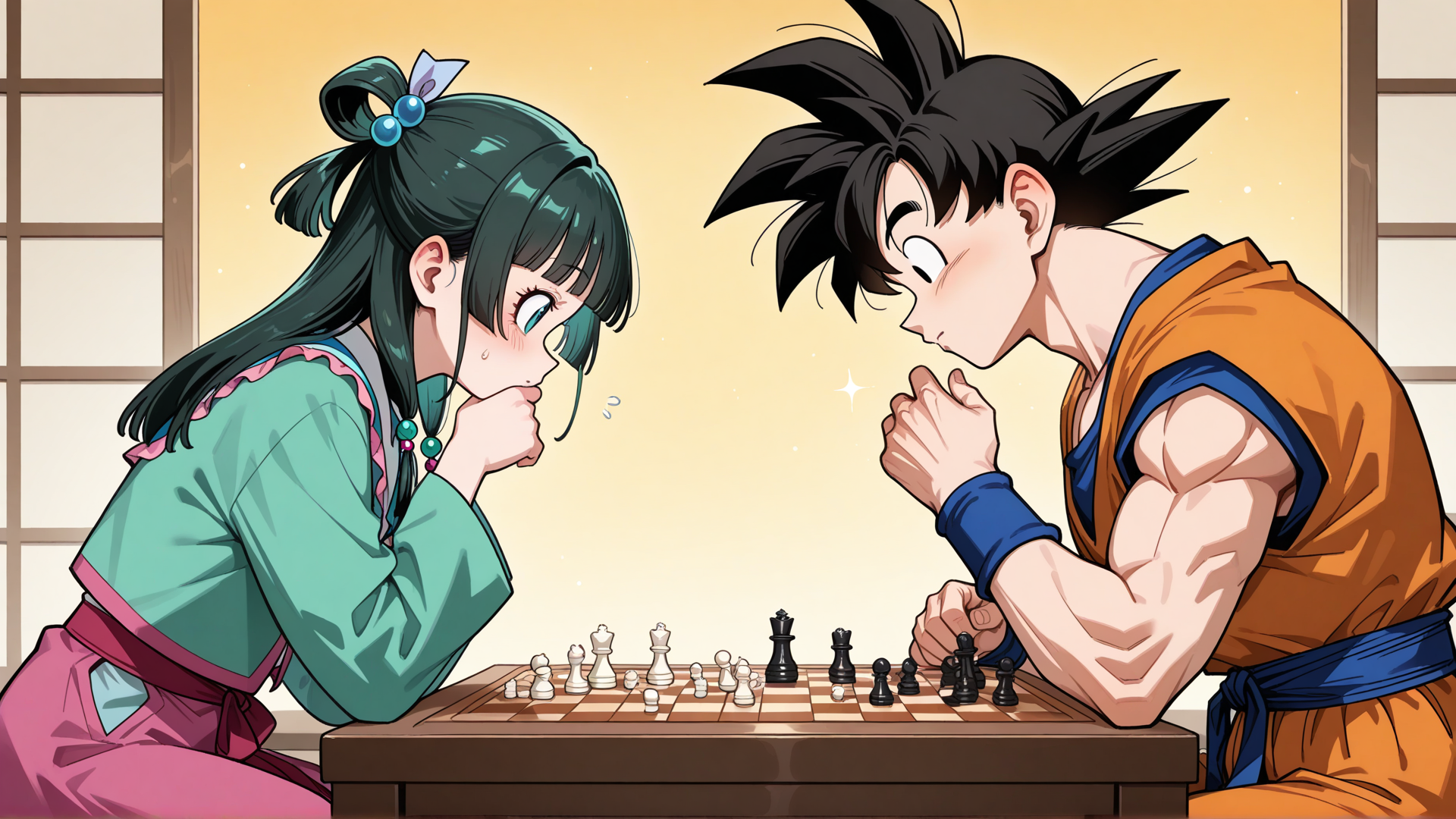 Maomao beats goku