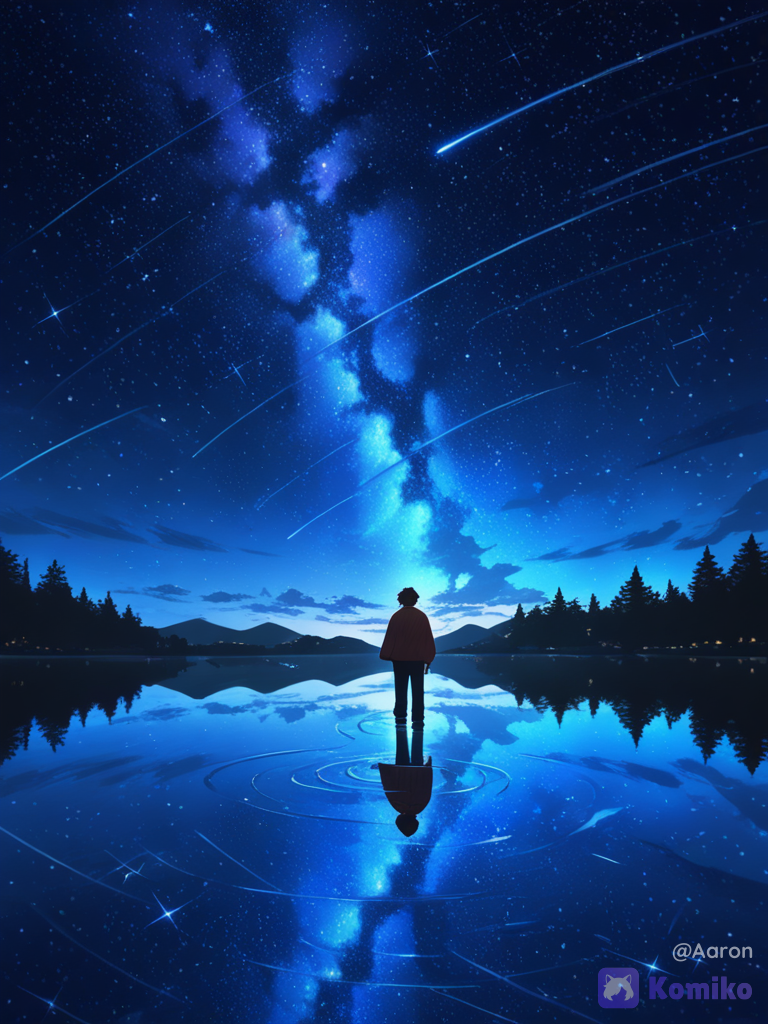 Starry night.