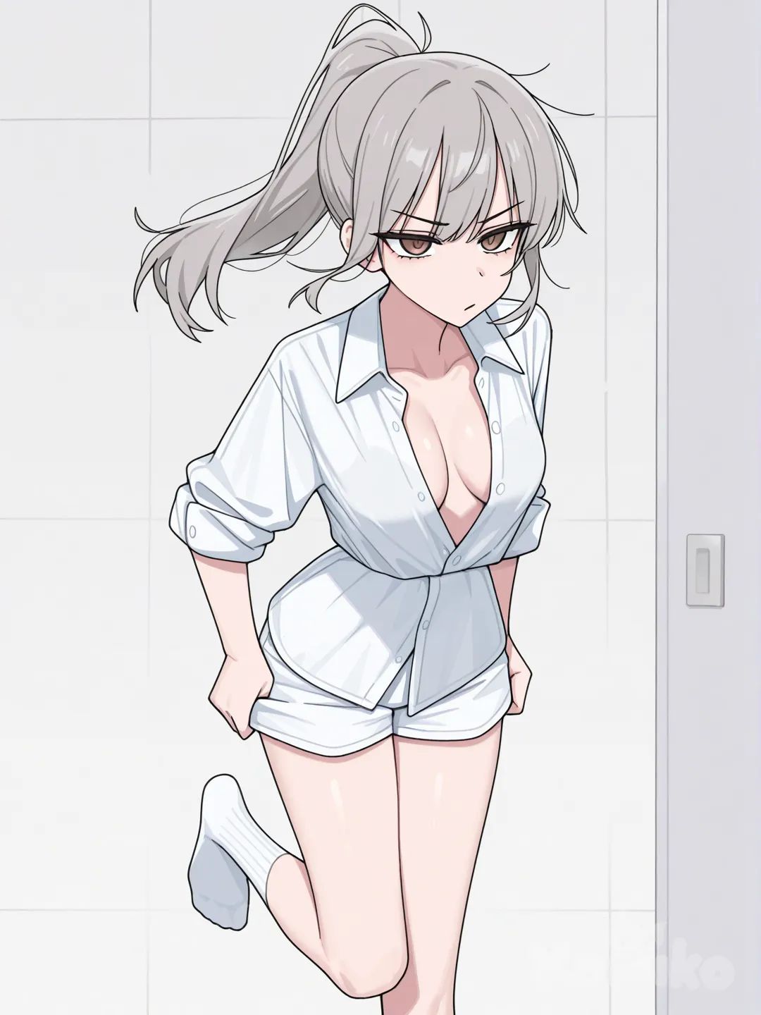 after shower