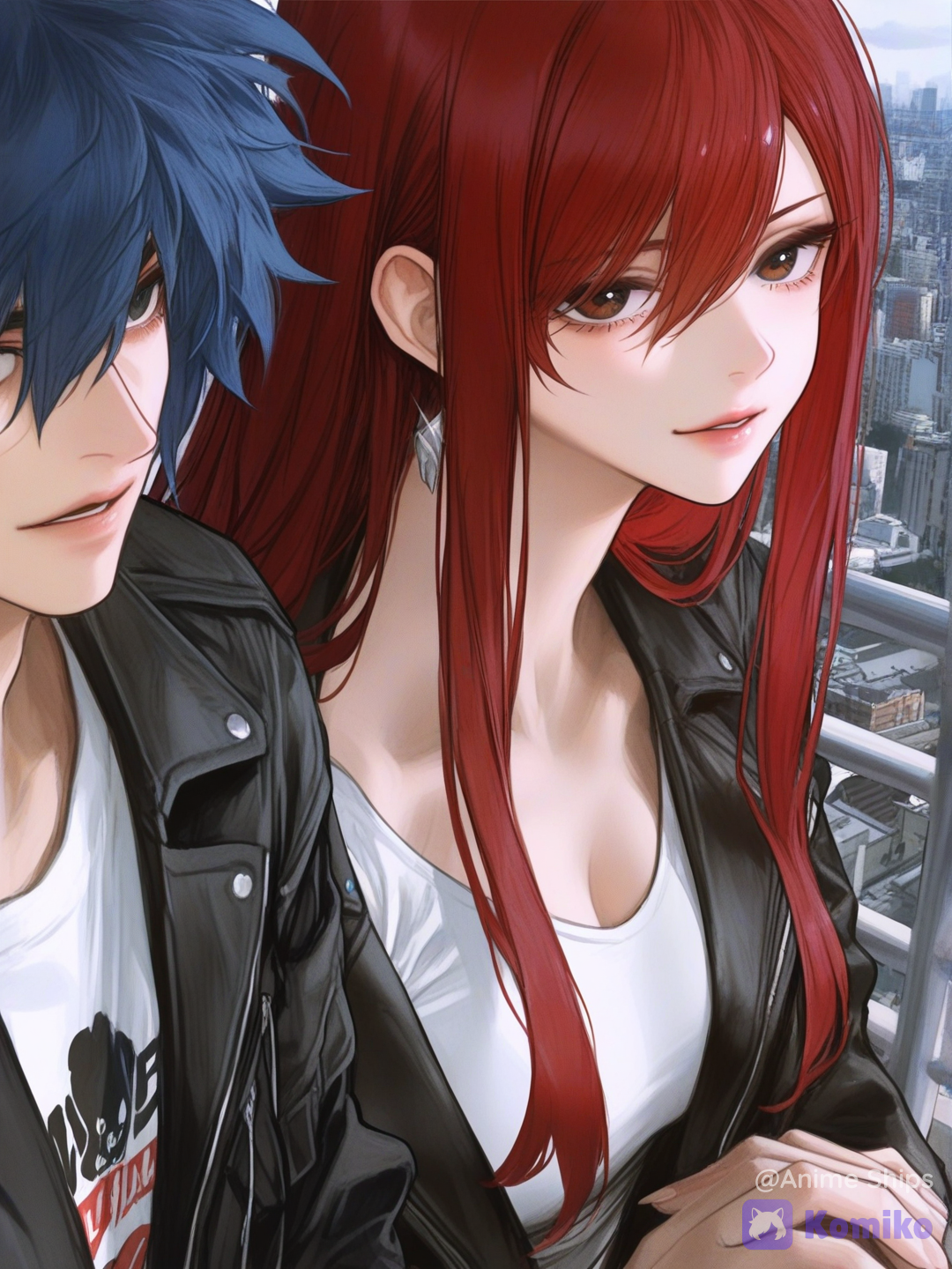 Erza Scarlet x Jellal Fernandez
