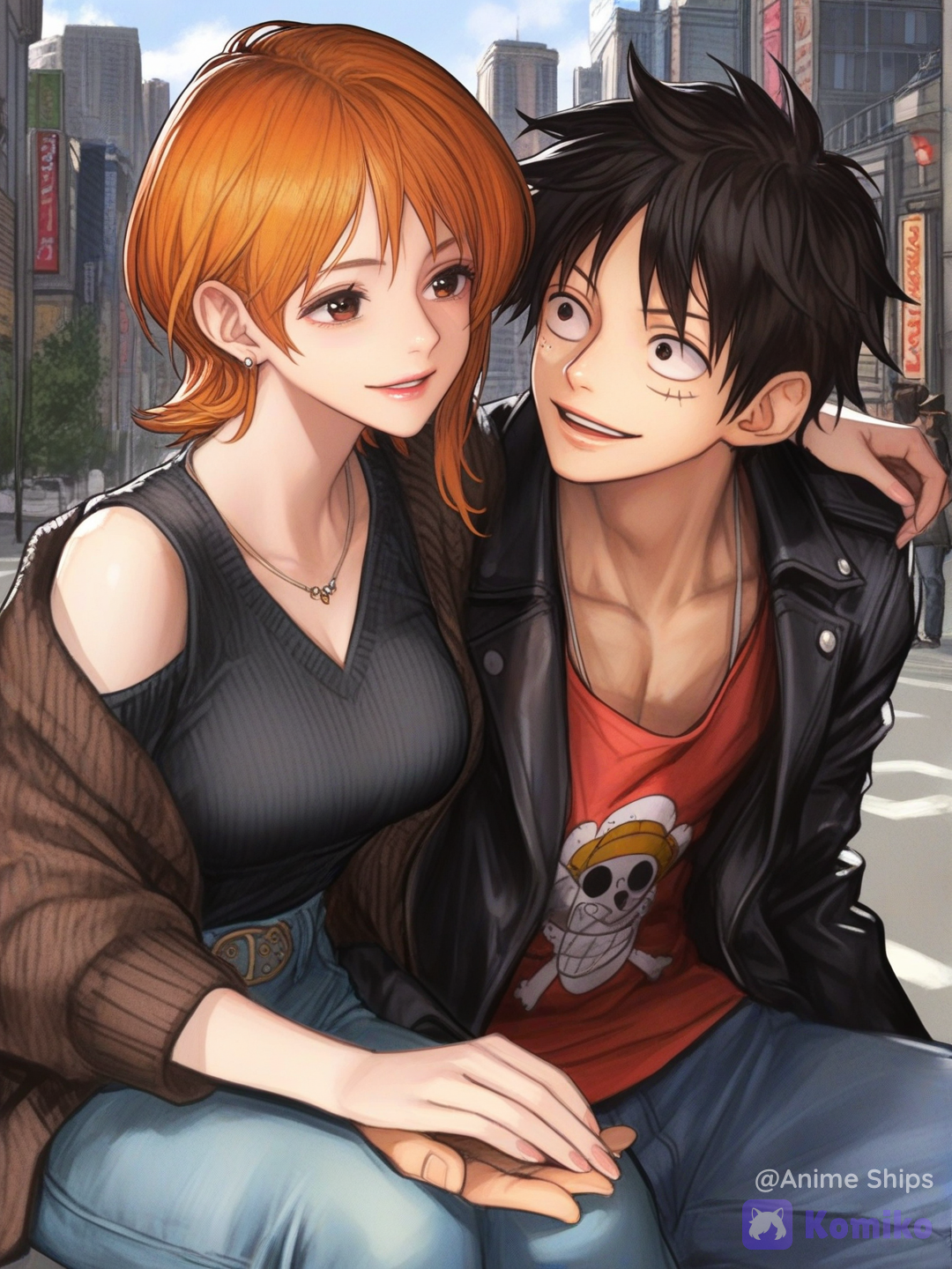 Nami x Monkey D. Luffy