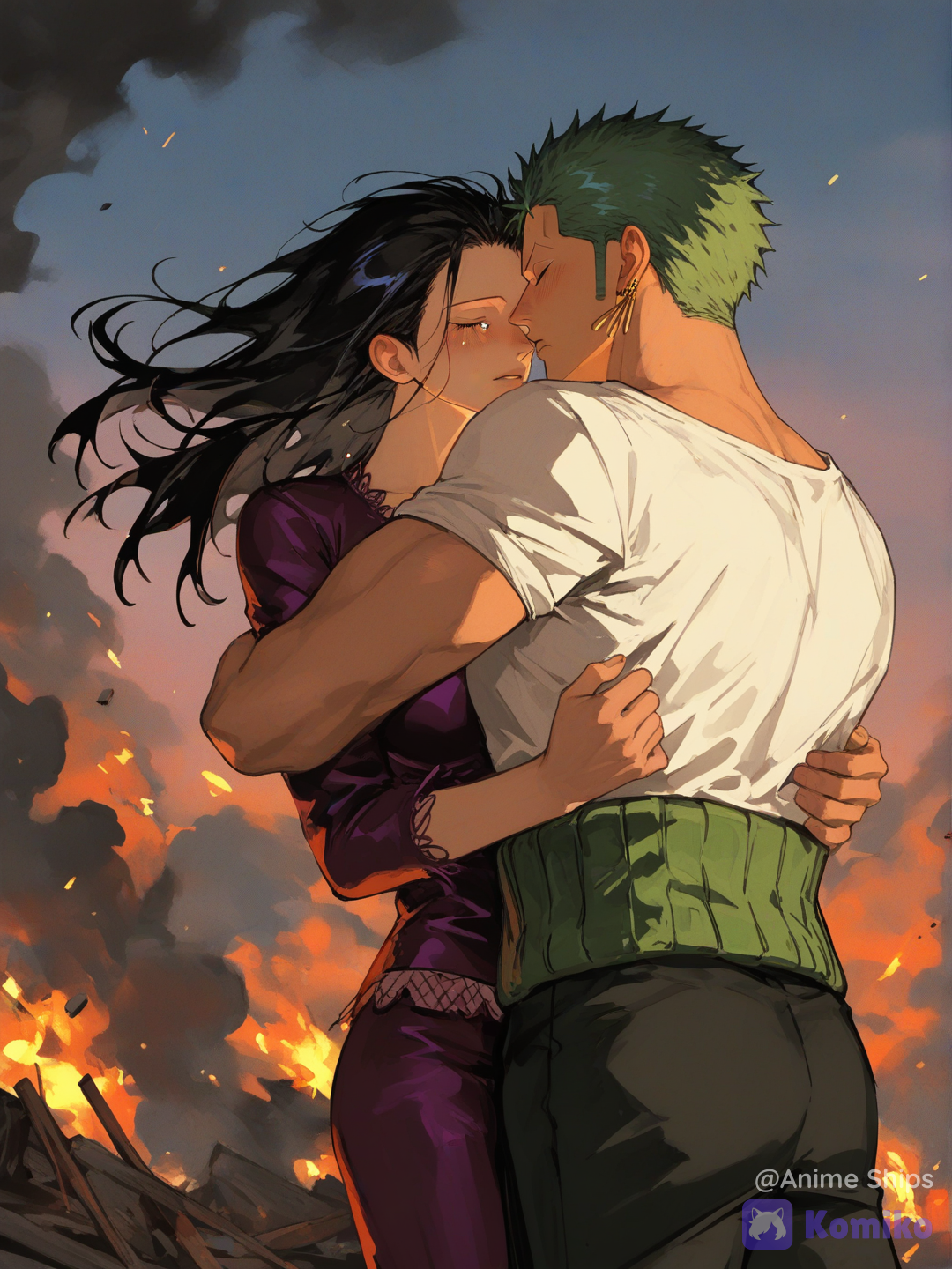 Nico Robin x Roronoa Zoro