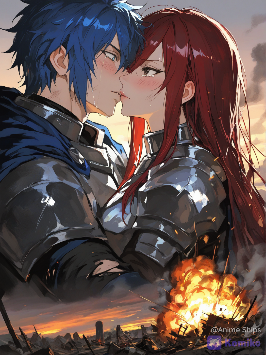 Erza Scarlet x Jellal Fernandez