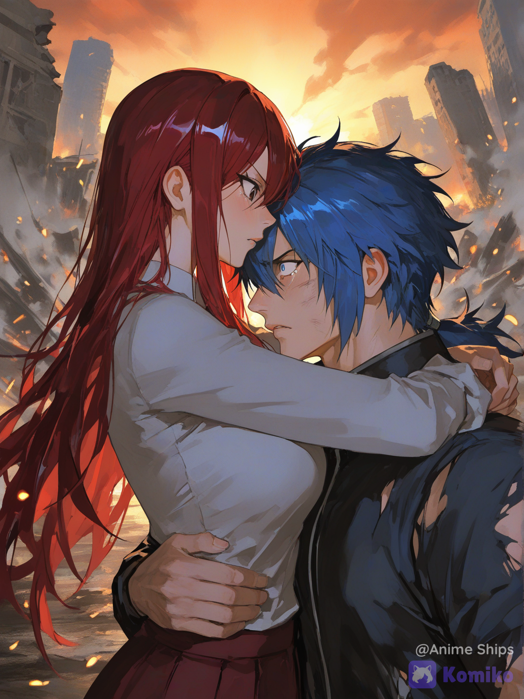 Erza Scarlet x Jellal Fernandez